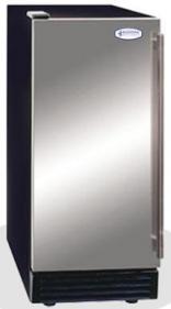 BCIM44 - Bluestone - 50 lbs Ice Machine w/ Storage