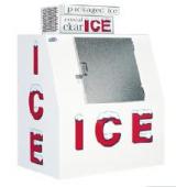 451-7801 - LEER - 40 cu ft Outdoor Ice Merchandiser
