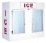 444-7501 - LEER - 100 cu ft Indoor Ice Merchandiser